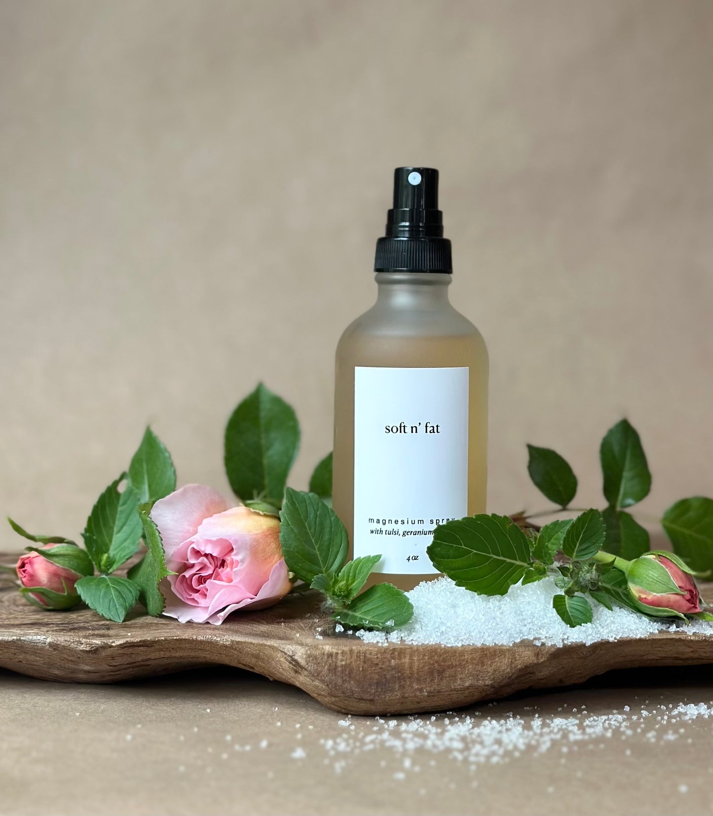 Magnesium Spray - with Tulsi & Rose