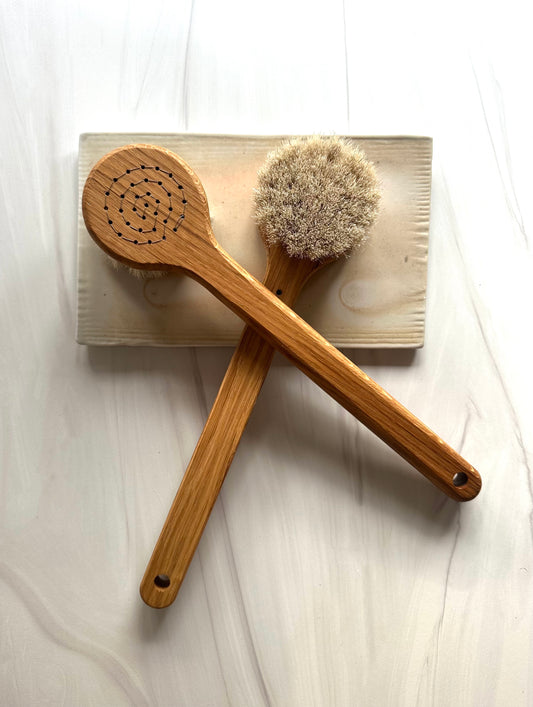 Horsehair Body Brush